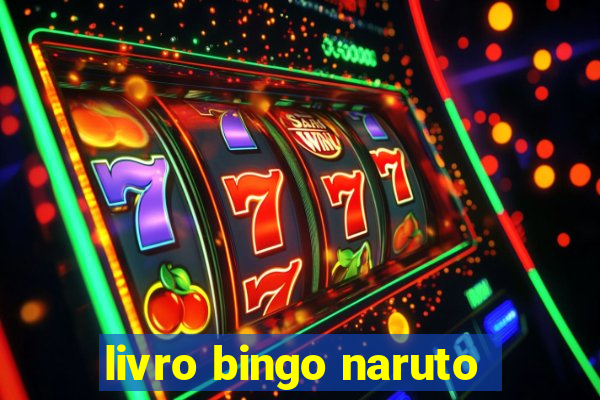 livro bingo naruto